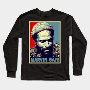 Retro Marvin Gaye Long Sleeve T-Shirt